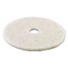 Picture of Natural White Burnishing Floor Pads, 22" Diameter, 5/Carton