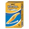 Picture of Wite-Out Brand Exact Liner Correction Tape, Non-Refillable, 0.2" x 19.8 ft, White Tape, Translucent Orange Dispenser, 10/Box