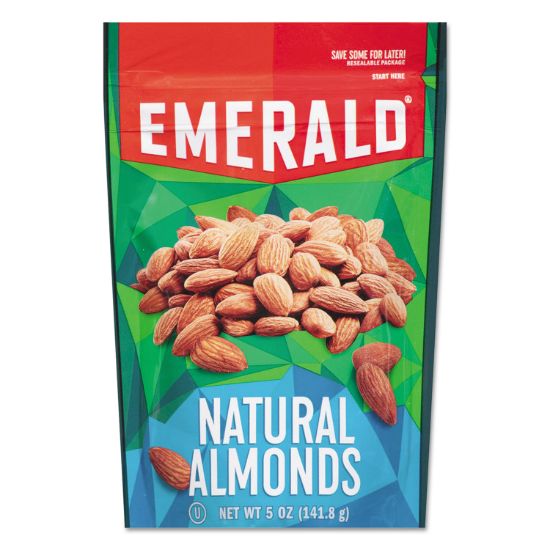 Picture of Natural Almonds, 5 oz Bag, 6/Carton