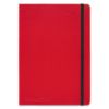 Picture of Red Casebound Hardcover Notebook, Wide/Legal Rule, Red Cover, 8.25 x 5.75, 71 Sheets