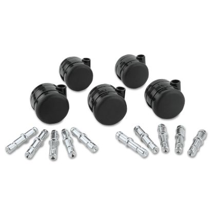 Picture of Deluxe Duet Non-Hooded Casters, Polyurethane