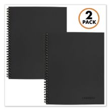 Picture of Wirebound Meeting Notes Notebook Plus Pack, Black, 11 x 8.88, 80 Sheets, 2/Pack