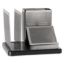 Picture of Distinctions Desk Organizer, 5 7/8 x 5 7/8 x 4 1/2, Metal/Black