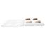 Picture of Cupcake Holder Inserts, 7.88 x 7.88 x 0.88, White/Kraft, 200/Carton