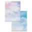 Picture of Pre-Printed Paper, 28 lb, 8.5 x 11, Clouds, 100/Pack